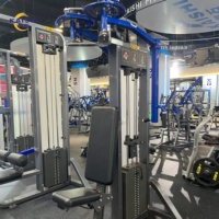 Máquina de remo sentado comercial Kaishi con enchufe, equipo de entrenamiento de músculos de espalda, directo de fábrica, compatible con OEM