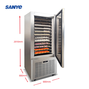 Piccolo congelatore automatico IQF Mini piastra per uso domestico e ristorante Shock Freezer Blast Chiller con componenti del nucleo della pompa del motore - Product Image 5