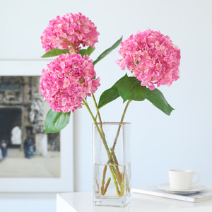 Hydrangea <b>Artificial</b> <b>Flower</b> Plastic Silk Large European Style Wedding Home Decoration - Product Image 1