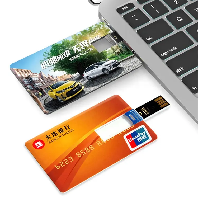 Iş özel kalem sürücü kredi kartı anahtar usb pendrive 8GB 16GB 32GB bellek kartı usb flash sürücü 3.0 cle usb disk 128GB 64GB