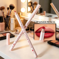 GIGI ROSE GP11 Crayon à lèvres et contour des lèvres en bois, fini mat, végétalien, haute pigmentation, longue tenue, waterproof, anti-transfert, avec pointe en feutre doux pour