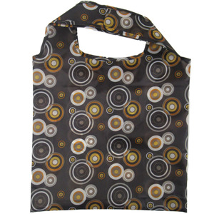 Sac de courses pliable et réutilisable en polyester 210D, pochette personnalisée de promotion, sac de courses écologique étanche et Compact pour épicerie - Product Image 5