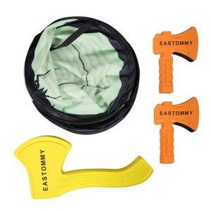 EASTOMMY <span class=keywords><strong>Jeu</strong></span> <span class=keywords><strong>de</strong></span> <span class=keywords><strong>lancer</strong></span> d'axes en mousse EVA-<span class=keywords><strong>Jeu</strong></span> <span class=keywords><strong>de</strong></span> cible intérieur et extérieur, comprend deux axes en mousse - Product Image 2