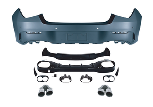 FEITUO Usine Auto Avec Pare-chocs Avant Diffuseur Arrière D'échappement Bodykit pour BENZ <span class=keywords><strong>CLA</strong></span> Classe W118 Mise À Niveau Au Style CLA45 - Product Image 4