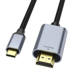 Cables HDMI de tendencia, carcasa de aluminio HD tipo C a HDMI 4K, adaptador de vídeo, Cable convertidor HDMI Vers tipo C para teléfono portátil - Product Image 1