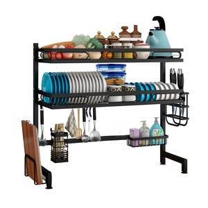 Kitchen Storage Shelf Rack Kitchen Set Spice Racks Multifunction Knife Holder Household Kitchen Organizer Rack
