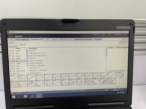 Ready To Run MAN CATS3 T427 Diagnostic Tool Kit Rugged CF53 <b>Laptop</b> + T427 MANTIS MANWIS Software For MAN Diesel Truck & Bus - Product Image 2