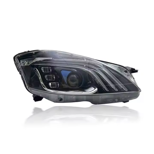 SJC accesorios de coche para Mercedes Benz Clase S W221 faro LED estilo <span class=keywords><strong>Maybach</strong></span> faro modificado 06-08 luces de circulación diurna - Product Image 6