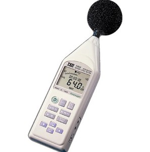 Medidor de Nivel de Sonido Integrado TES-1353S, Clase 2 IEC 61672-1, 30-130dB, Rango Dinámico de 60dB, Ponderación A/C - Product Image 4