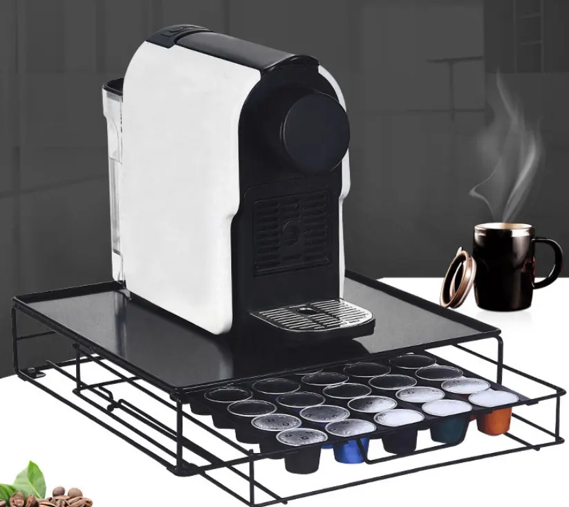 Dsh cápsula de café dolce gusto nespresso, decoração de mesa para casa, cozinha e escritório, máquina de café