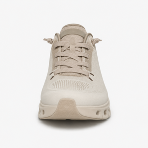 Nuevo Diseño, <span class=keywords><strong>Zapatillas</strong></span> Deportivas Transpirables de Punto Beige para <span class=keywords><strong>Hombre</strong></span> y Mujer, Suela Hueca, Estilo Rocker, Casuales, para Caminar y Correr, con Amortiguación - Product Image 3