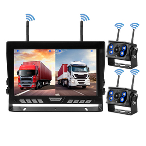 หน้าจอ DVR ขนาด 10.1 นิ้ว แบบแยกช่องสัญญาณ 1ch/2ch/4ch พร้อมชุดกล้องมองหลังไร้สายกันน้ำ 1 ตัว/2 ตัว/4 ตัว สำหรับช่วยถอยจอด - Product Image 6
