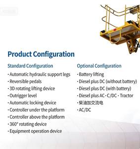 במת הרמה מפרקית לכל סוגי השטח, תמוכות הידראוליות אוטומטיות, קיבולת 200 ק\\\"ג, אידיאלית לתחזוקה ותיקונים בשטח - Product Image 5