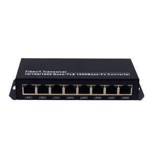 10/100/1000Mbps 2 SC 8 cổng Ethernet 3km 20km <span class=keywords><strong>SMF</strong></span> 1310nm 1550nm sợi Quang Phương tiện truyền thông chuyển đổi cho FTTH - Product Image 4