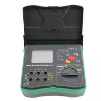 Testeur d'isolement numérique multifonction 4 en 1 DUOYI DY5500, testeur de résistance à la terre, voltmètre, indicateur de phase, 0,01 ohm à 2000 ohm
