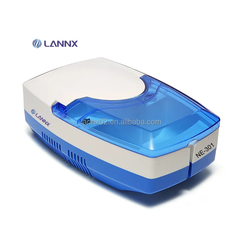 LANNX NE-301 의료 압축기 분무기 기계 메쉬 휴대용 분무기 초음파 압축기 피스톤 분무기