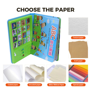 Livre sonore interactif éducatif intelligent <span class=keywords><strong>pour</strong></span> enfants, couverture rigide, impression personnalisée, puces sonores <span class=keywords><strong>pour</strong></span> enfants, livre audio avec son - Product Image 6