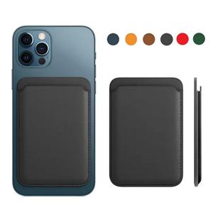 Accesorios Magnéticos para Teléfono Móvil, Tarjetero de Cuero PU para iPhone 12 13 14 Pro Max, Cartera Magnética - Product Image 5