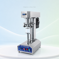 Machine de scellage semi-automatique haute fréquence TDFJ-160 pour canettes en aluminium, boissons, café, boissons gazeuses et canettes PET