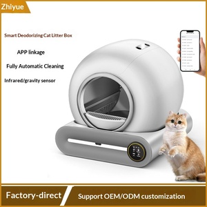 Lettiera per Gatti Autopulente Intelligente, Pulizia Automatica a Induzione con Controllo Odori a Ioni Negativi, Materiale ABS per Gatti da Interno - Product Image 5