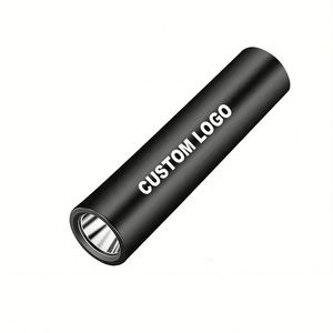 ไฟส่องสว่างแบบชาร์จ USB 5W ไฟแรง พกพาสะดวก ไฟฉาย LED กันน้ำ อลูมิเนียมอัลลอยด์ ไฟฉายขนาดเล็ก สว่างมาก ใช้แบตเตอรี่ AAA - Product Image 1