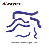 Kit de tuyau de turbo en silicone pour moteur automobile pour Mitsubishi Lance Virage 97-00 MT nouveau tuyau de refroidissement tuyau de rayonnement collecteur d'admission