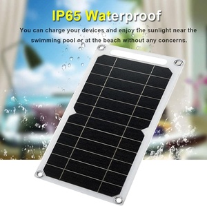 Portable 5 volts 6v 6Watt haute efficacité Mono Flexible chargeur de panneau solaire câble USB pour téléphone portable caméra ventilateur Camping lanterne - Product Image 3