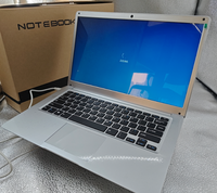 Portátil Nuevo de 14 Pulgadas, Intel Celeron J3455 de Doble Núcleo, 12GB+512GB SSD, Pantalla IPS Inalámbrica, Windows 10 Pro, Aluminio, Doble Teclado en Inglés