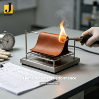 Matériau en silicone, cuir et métal extensible, résistant aux flammes et ignifuge pour utilisation automobile