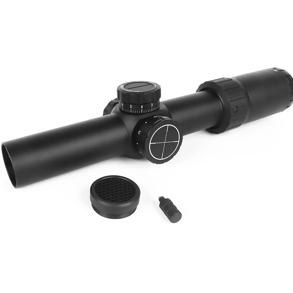 LUGER 1-6*24 FFP نطاق Riflescope مع البصرية أفضل الأسعار اطلاق النار مسدس هواء نطاق
