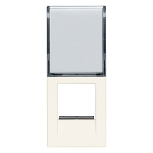 อะแดปเตอร์มินิคอมสีขาว 2.2 X 5.3 X 1.9 แผงแพทช์ - Product Image 1