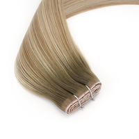 Extensiones de Cabello Humano Virgen de Alta Calidad, Trama de Mariposa Natural, Tramas Genius Sin Costuras, Doble Trama