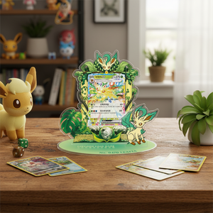 สำหรับโปเกมอน ลีฟีย่า เวอร์ชั่นเกาหลี แท่นวางการ์ดอะคริลิคสำหรับโชว์การ์ดสะสมอนิเมะและเกม - Product Image 3