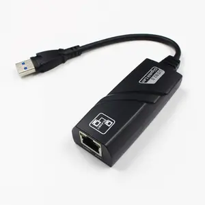 USB 3.0 10/100/1000Mbps Gigabit Ethernet RJ45 Kartu Jaringan Eksternal LAN Beradaptasi