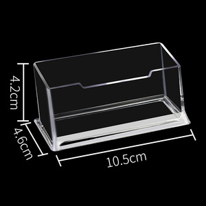 Bán Buôn Giá Thấp Giá Rẻ Nhựa Thẻ Kinh Doanh Lưu Trữ Hộp Văn Phòng Phẩm Tên Thẻ Trường Hợp Máy Tính Để Bàn - Product Image 1