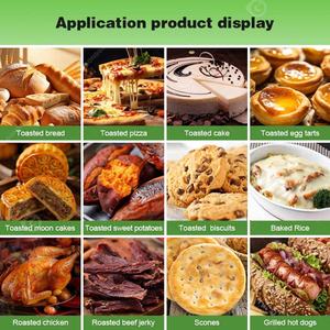 Q Gas Baker <span class=keywords><strong>Prix</strong></span> 32 Plateau Boulangerie Pain Pita Rotation Cuire L'industrie Rotative Four À Convection à Vendre de Turquie - Product Image 6