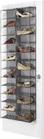 Vente chaude au-dessus de la porte organisateur de stockage de chaussures 26 poches tissu suspendu placard de rangement pour chambre ensemble pour utilisation garde-robe