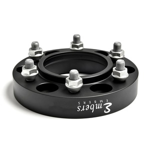 Distanziali per Ruote in Alluminio Finitura Nera PCD 6x139.7 CB 78.1mm M14X1.5 Embers per CHEVROLET Cheyenne Silverado Tahoe GMC - Product Image 4