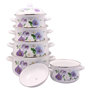 Ensemble d'ustensiles de cuisine <span class=keywords><strong>en</strong></span> <span class=keywords><strong>fonte</strong></span> émaillée à bas prix - Product Image 5