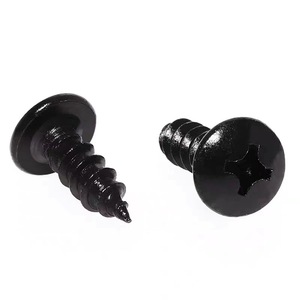 TAT Carbon Steel Black Phillips Head Flat Head Self Tapping Screws Wood Construction Grade A Level 4.8 Imperial Inch - Product Image 2
