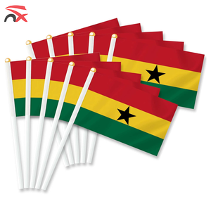 Juego de Banderas de Ghana al por Mayor, Bandera de Mano para Fanáticos del Fútbol de <span class=keywords><strong>Jamaica</strong></span>, Pulsera, Collar, Bandera Colgante, Taza de Cerámica, Bandera Nacional para Suministro - Product Image 3