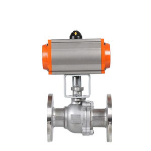 Válvula de bola neumática de 1/2 pulgadas Combustible de 2 pulgadas Válvula de bola SS de 4 pulgadas 3/4 Pro Press 8 Clase 300 1000 <span class=keywords><strong>Wof</strong></span> Acero inoxidable Agua eléctrica - Product Image 1