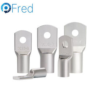 แหวนทองแดงเปิดสายลวดเชื่อมสายแบตเตอรี่ปลายตาไก่ขั้วต่อสายไฟแบบ OT-30A หางปลาหางปลาทองแดง - Product Image 6