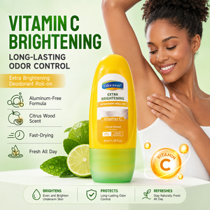 <span class=keywords><strong>Déodorant</strong></span> Roll-on Éclaircissant à la Vitamine C MELAO 40ml pour <span class=keywords><strong>Femme</strong></span>, Soin des Aisselles, Parfum Agrumes et Bois, Bille à 360 Degrés, Fraîcheur Longue Durée, Teint Uniforme Toute la Journée - Product Image 3