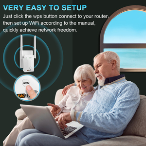 <span class=keywords><strong>Amplificateur</strong></span> <span class=keywords><strong>WiFi</strong></span> Pro, Extenseur de Réseau 300M, Répéteur, <span class=keywords><strong>Amplificateur</strong></span> de Puissance, Routeur, 2 Antennes, Maison, Bureau - Product Image 6