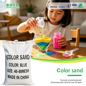 Sabbia Naturale Fine Colorata Runhuabang per <span class=keywords><strong>Pittura</strong></span> con Sabbia, Clessidre, Pavimenti in Resina Epossidica, Decorazioni Artistiche e per Pareti Esterne - Product Image 6