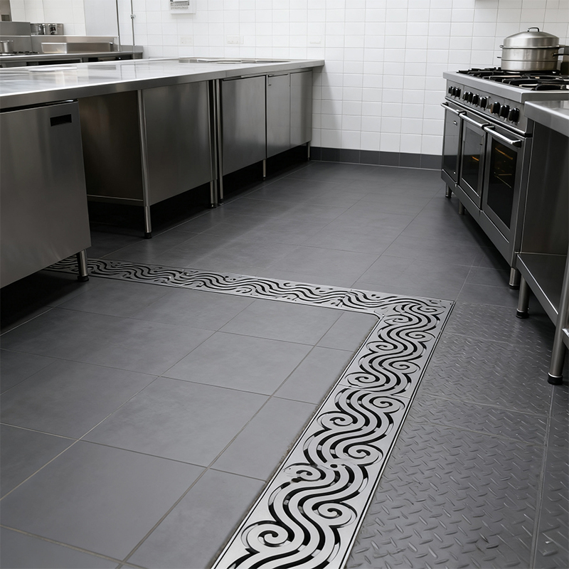 Customized Stainless Steel U shaped Drainage
