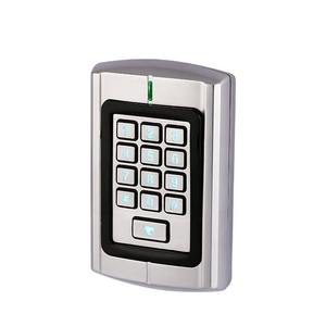 Lecteur de cartes RFID avec boîtier métallique étanche, sortie Wiegand 26 34, identification physique, bouton métallique, contrôle d'accès - Product Image 5