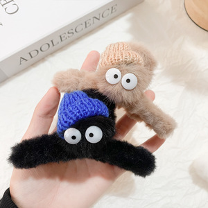 PL Buy – Nouveauté ! Barrettes mignonnes en forme de boule de corail à grands yeux, pinces à <span class=keywords><strong>cheveux</strong></span> de haute qualité pour femmes, accessoires capillaires tendance - Product Image 4