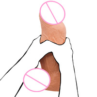 Dildo géant sans ventouse, énorme et grand, pour femmes, jouets sexuels